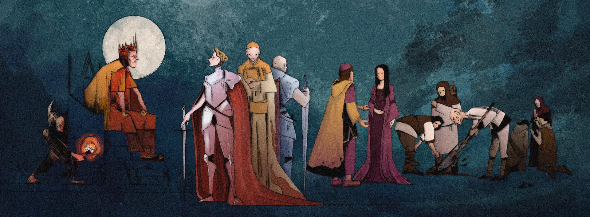 Illustrazione digitale di Yousf Bouchkara, 2022, studente del Triennio in Graphic Design e Art Direction, NABA, Nuova Accademia di Belle Arti 