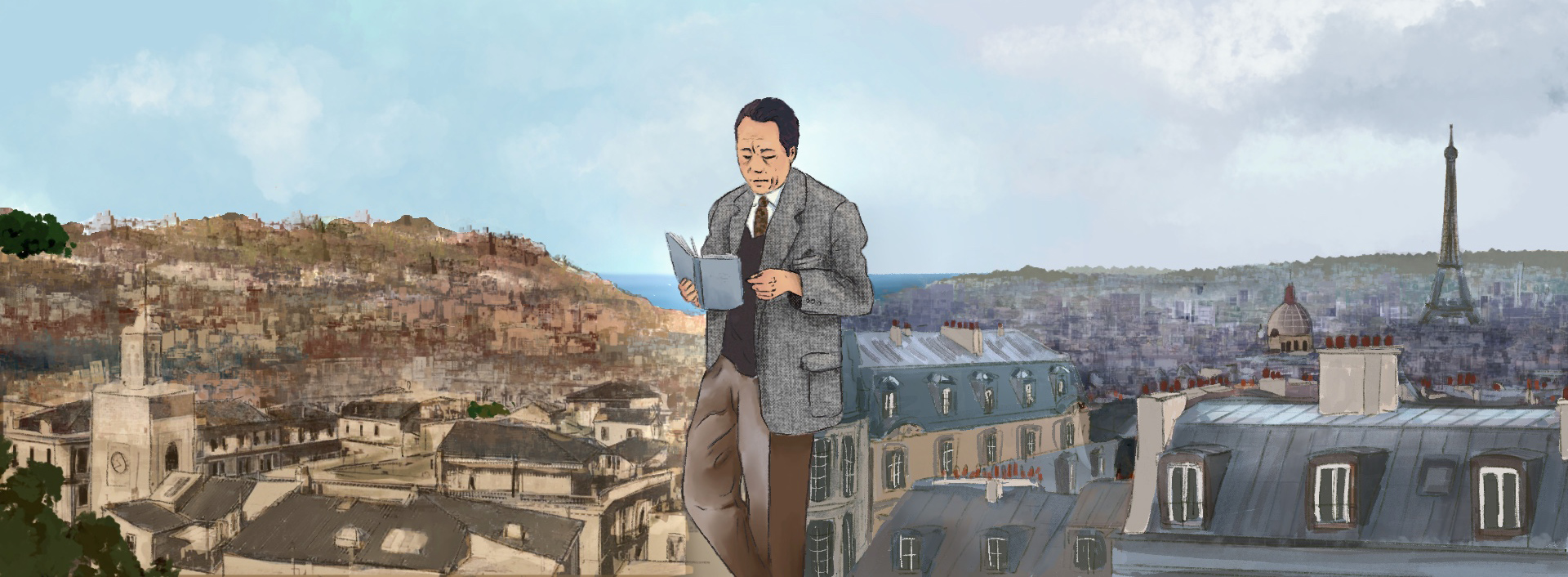 Illustrazione digitale di Adèle Baer, 2023