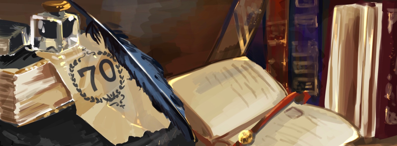 Illustrazione di Francesca Mugni, 2022, studentessa del Liceo Artistico A. Volta di Pavia