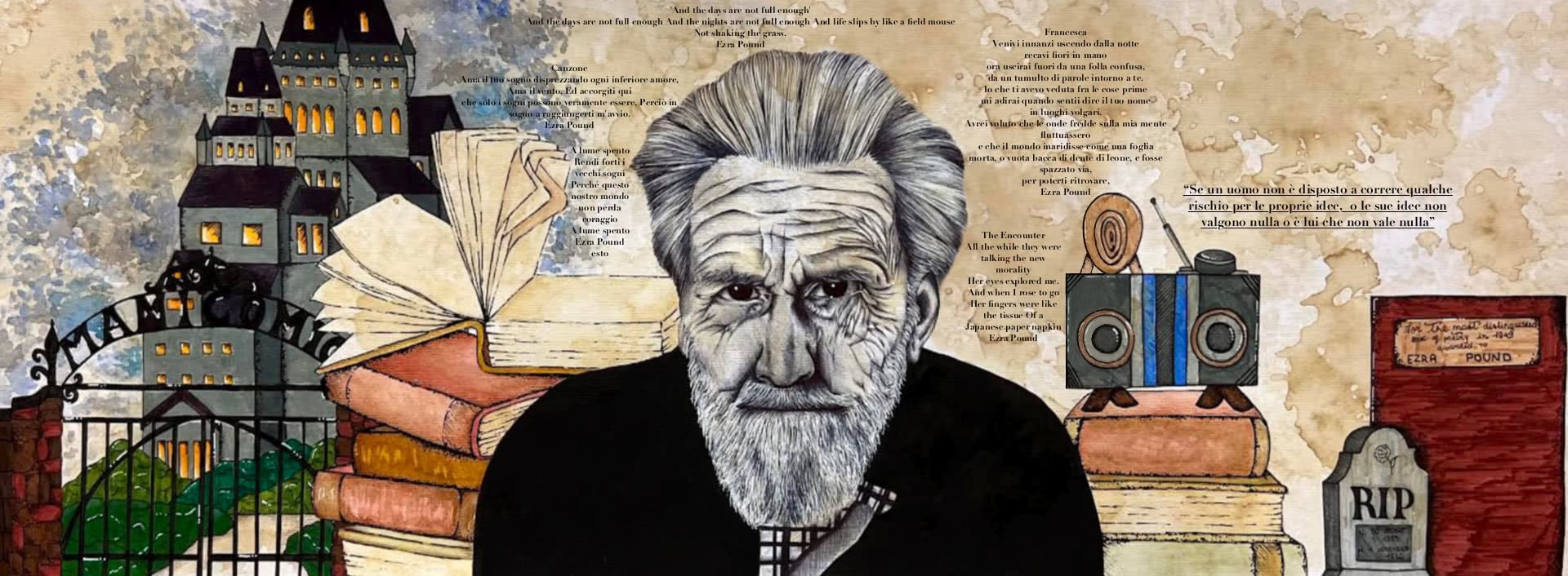 Illustrazione digitale di Marcella Maroni, 2022, studentessa del Liceo Volta di Pavia