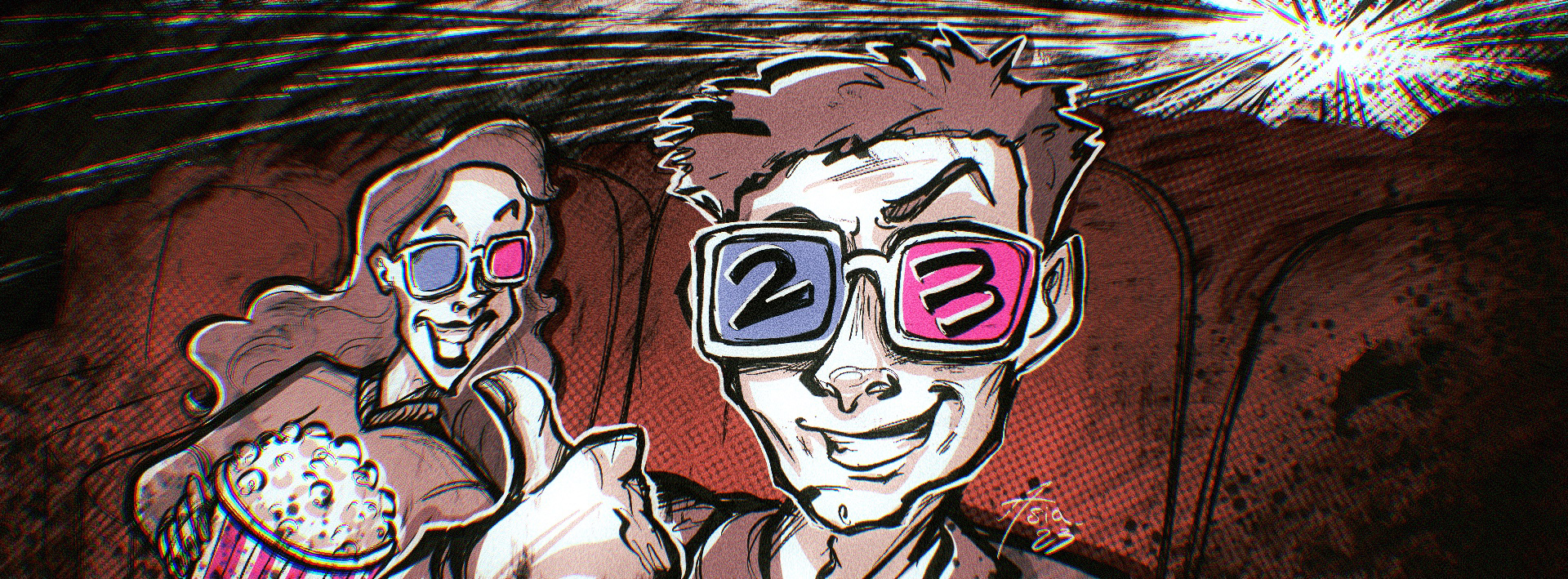 Illustrazione digitale di Asia Cipolloni, 2023, studentessa del Triennio in Illustrazione e Animazione allo IED, Istituto Europeo di Design