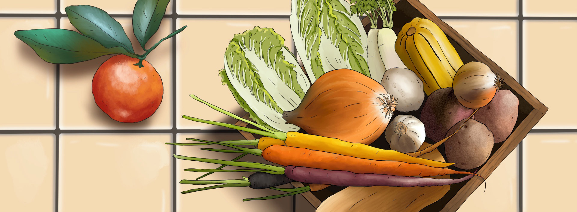 Illustrazione digitale di Adèle Baer, 2022