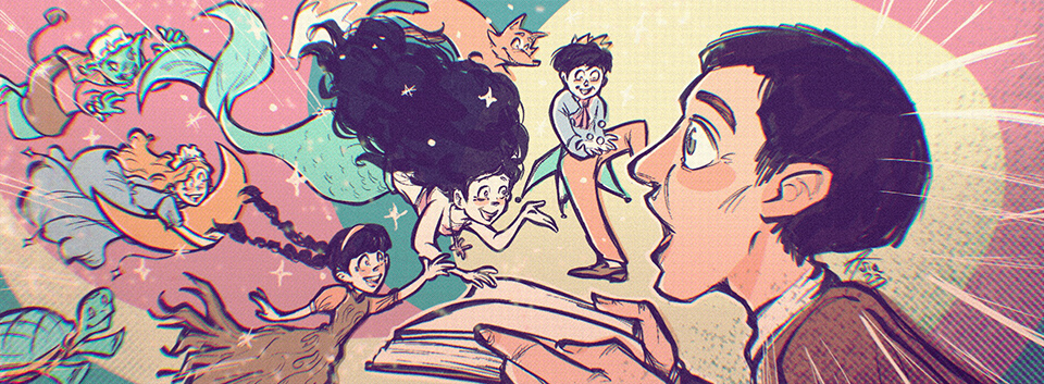 Illustrazione digitale di Asia Cipolloni, 2023, studentessa del  Triennio in Illustrazione e Animazione allo IED, Istituto Europeo di Design