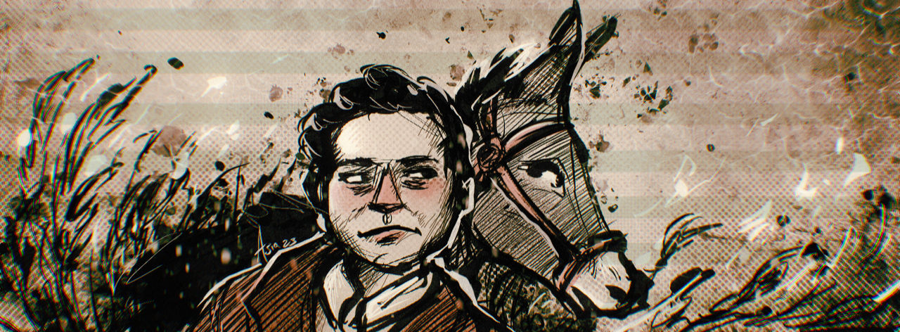 Illustrazione digitale di Asia Cipolloni, 2023, diplomata al Liceo artistico Volta di Pavia