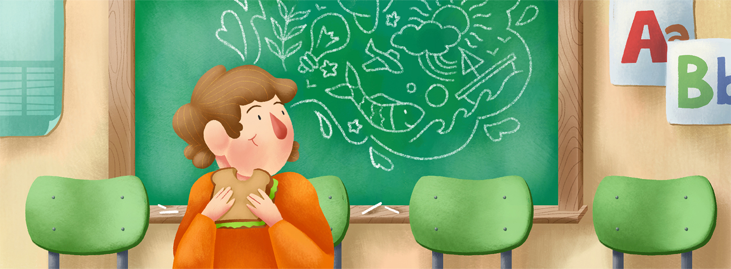 Illustrazione digitale di Dario De Marco, 2023, laureato in Graphic Design all' Istituto Pantheon Design & Technology