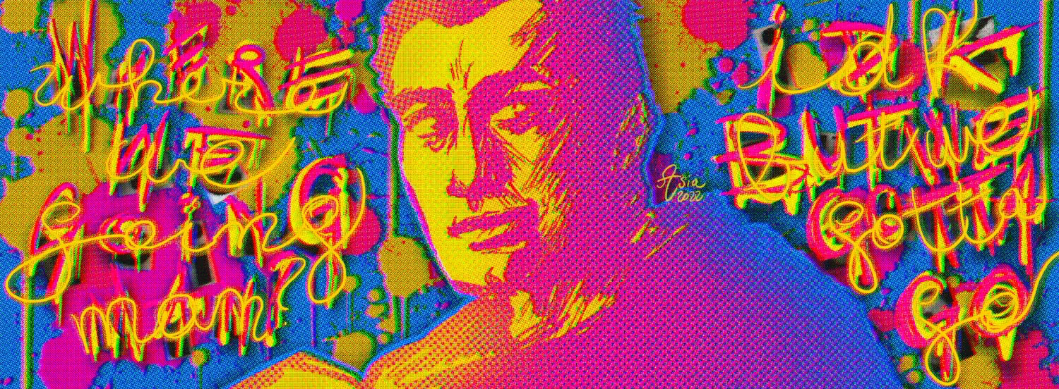 Illustrazione digitale di Asia Cipolloni, 2022, studentessa del Liceo Artistico Volta di Pavia