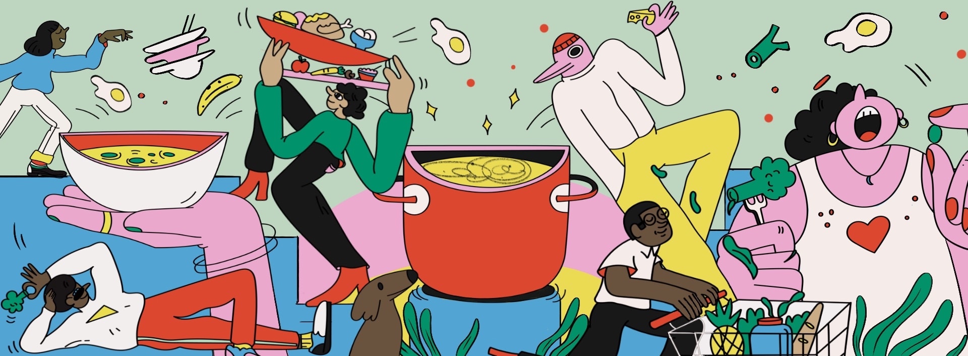 Illustrazione digitale di Clara Panainte, 2022, studentessa presso l'Istituto Europeo di Design di Milano