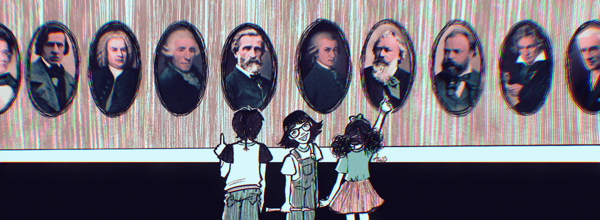 Illustrazione digitale di Asia Cipolloni, 2023, diplomata al Liceo artistico Volta di Pavia