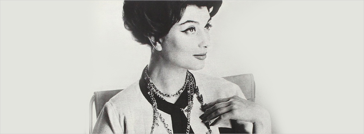 Immagine tratta dal libro "Vogue. Coco Chanel, di Bronwyn Cosgrave, Atlante, 2014"