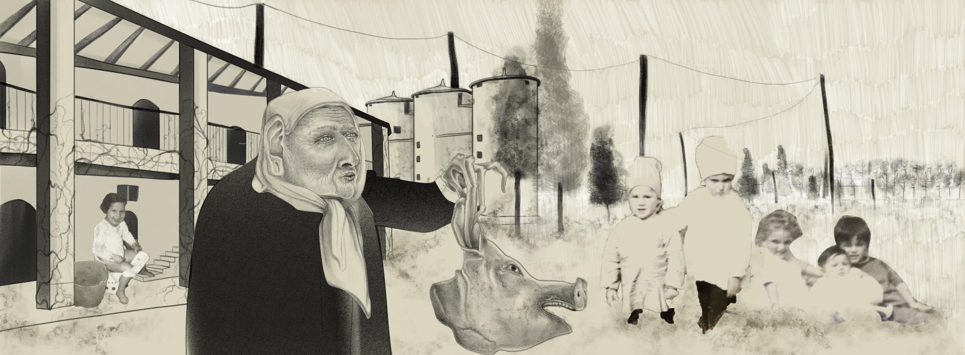 Illustrazione digitale di Francesca Quagliano, 2021, studentessa del Triennio in Fashion Design, NABA, Nuova Accademia di Belle Arti 