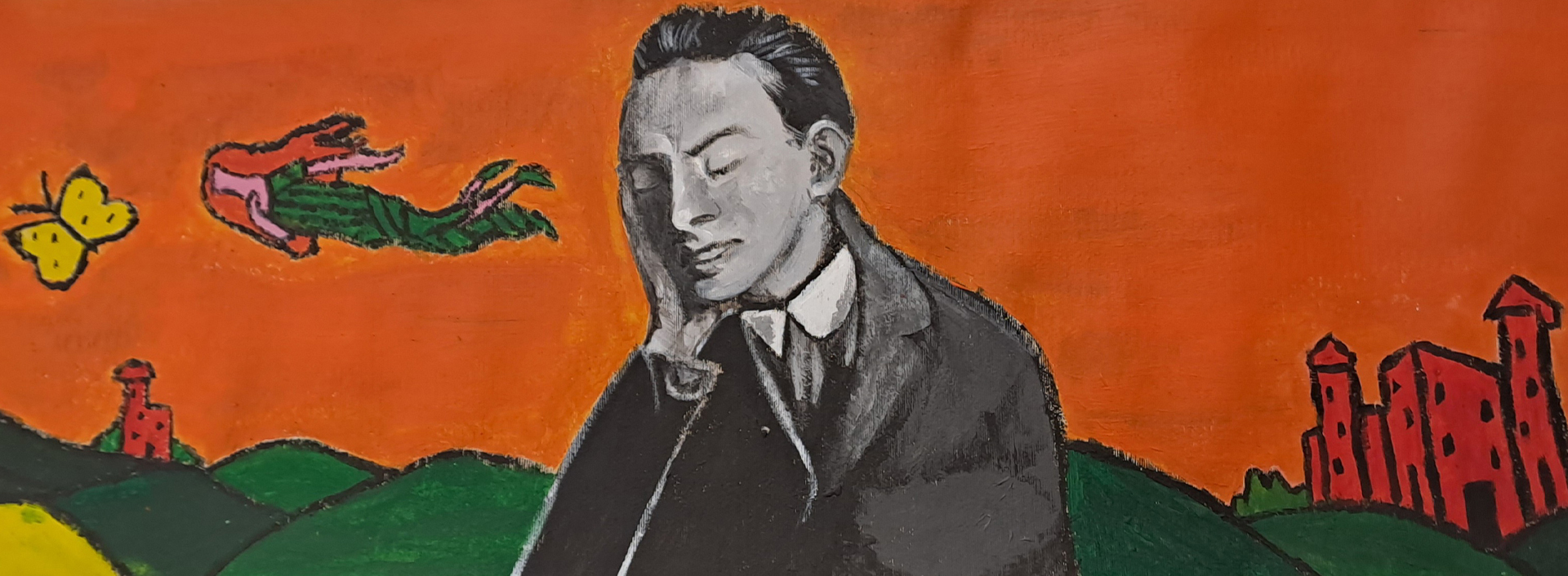 Illustrazione di Valentina Zotti, 2023, studentessa del Liceo artistico Volta di Pavia