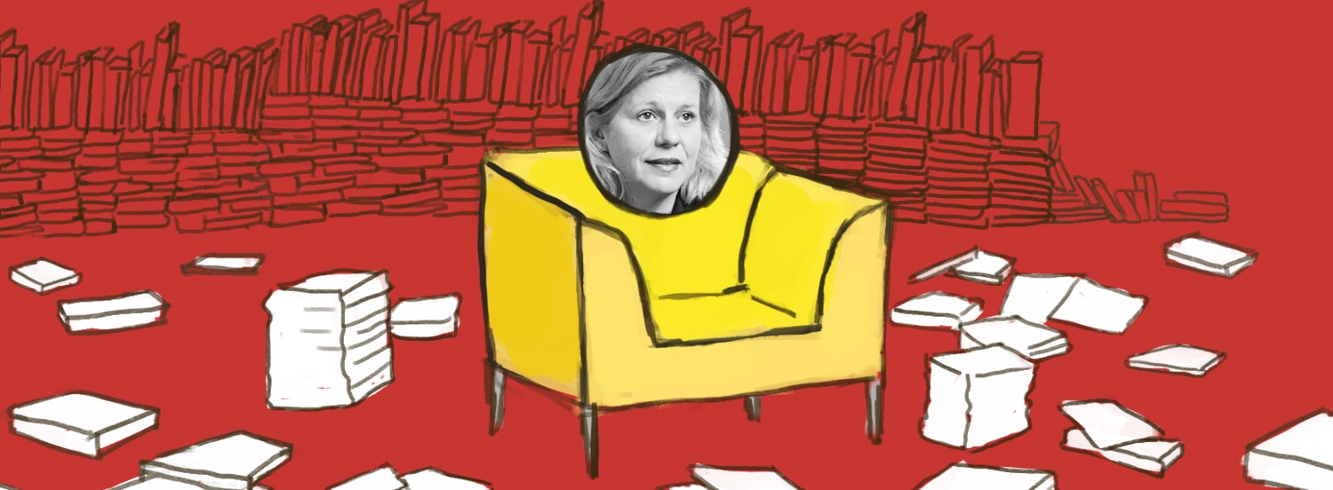 Illustrazione di Laura Bornea, 2021 -  la sigla delle interviste "Il profumo delle pagine" è cantata da Laura Salvi - compositore Marco Zoppi