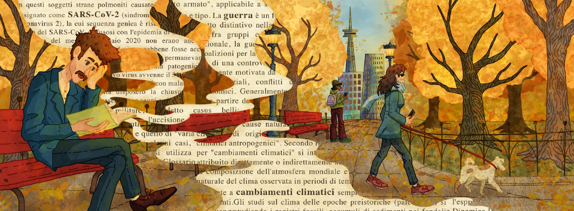 Illustrazione di Eva Pieroni Harouach, 2023, studentessa del Triennio in Graphic Design e Art Direction, NABA, Nuova Accademia di Belle Arti  