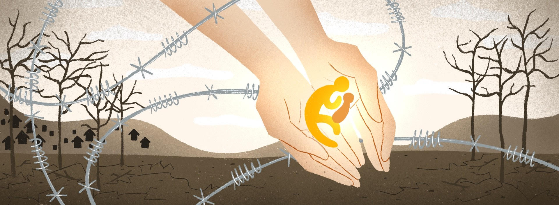 Illustrazione digitale di Chiara Caiti, 2022, studente del Triennio in Graphic Design e Art Direction, NABA, Nuova Accademia di Belle Arti