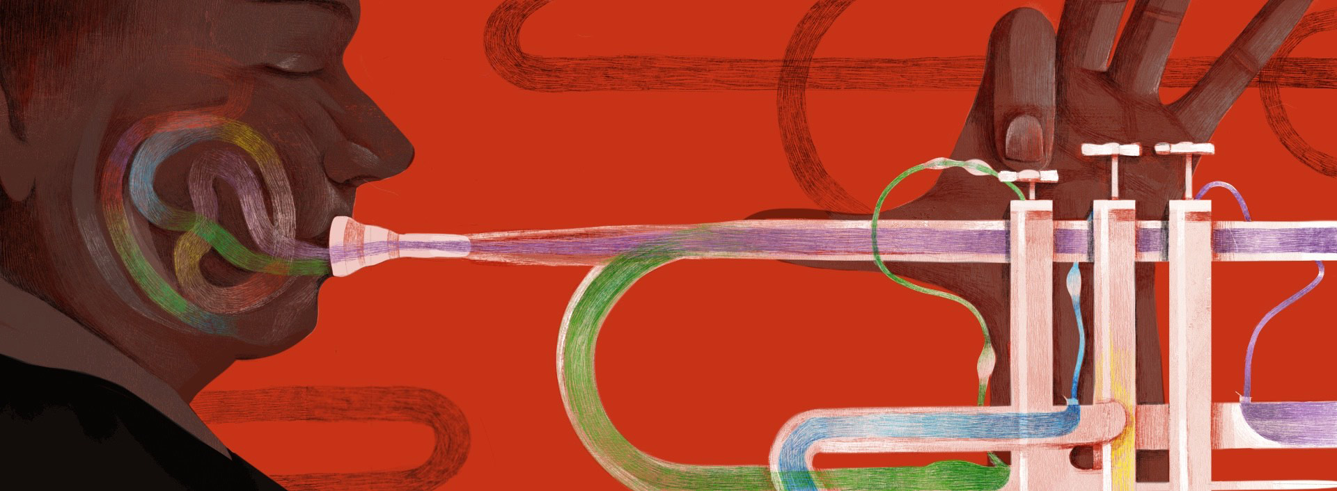 Illustrazione di Sara Padovan, 2022, studentessa presso l'Istituto Europeo di Design di Milano